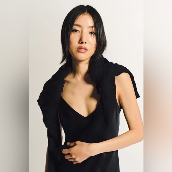 Sablyn Taylor Black Silk Slip Dress - Small - Picture 6 of 9